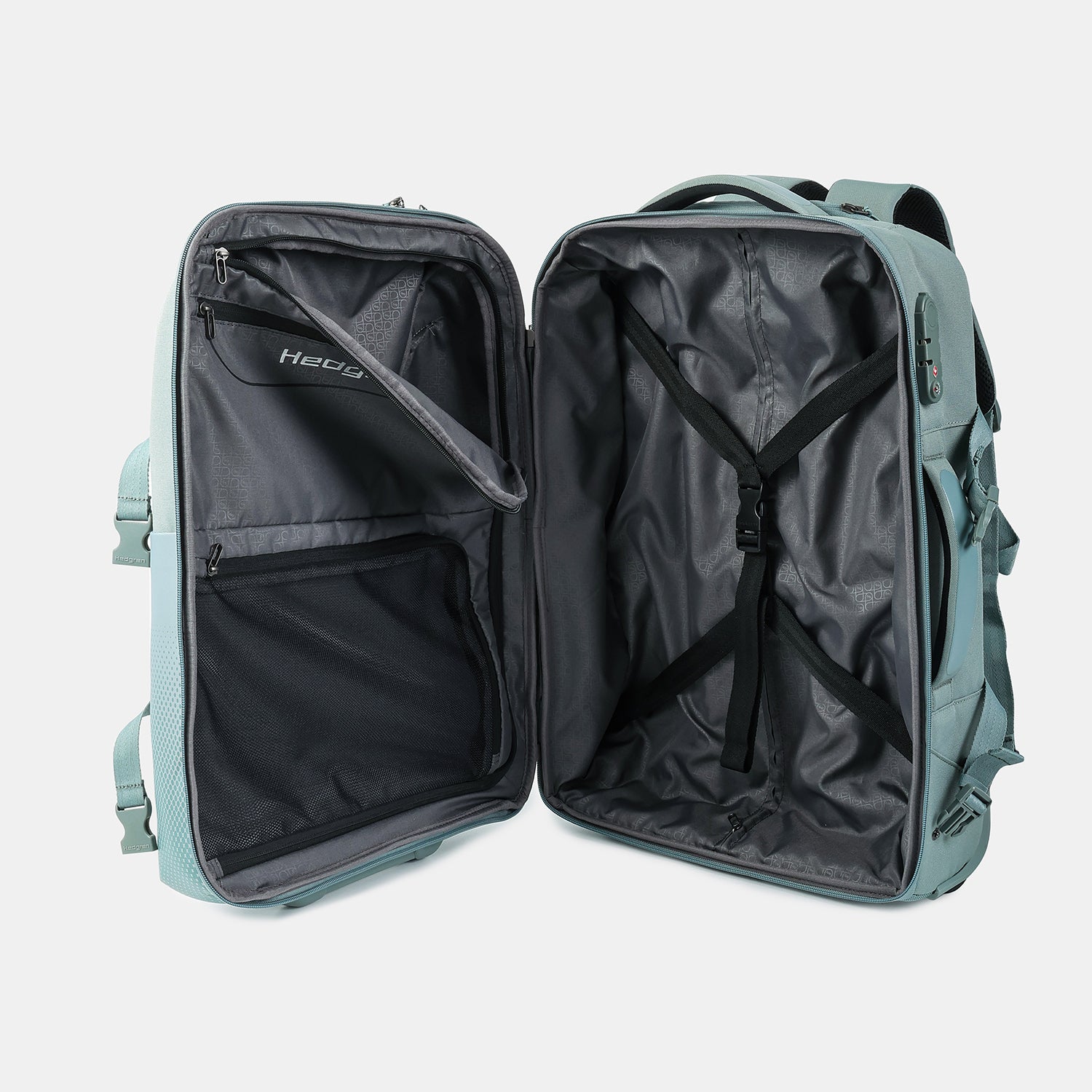 MULTY | Rucksack mit Rollen 55cm + RFID