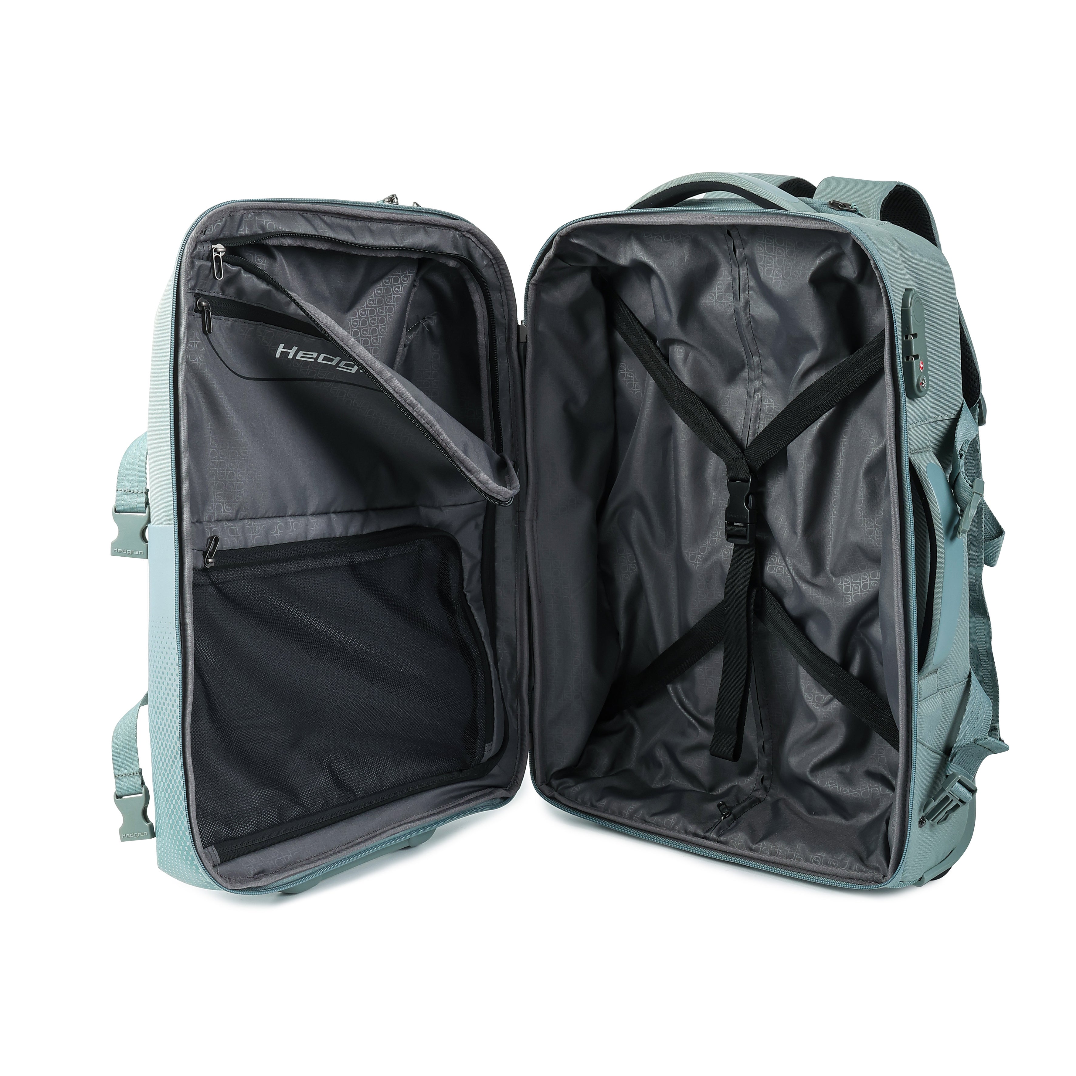 MULTY | Rucksack mit Rollen 55cm + RFID