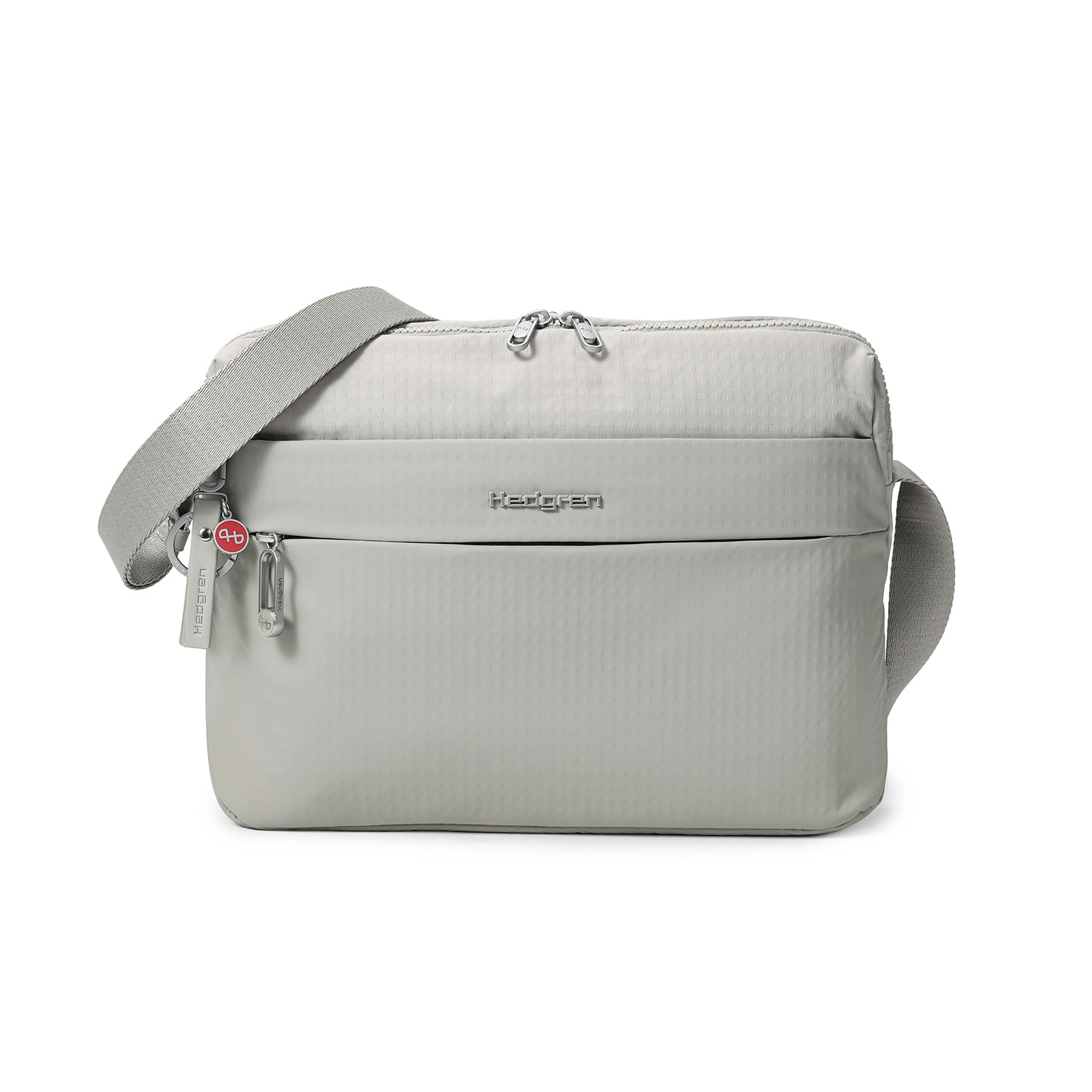 Unisex Mori Horizontal Crossover Bag Pussywillow Grey | Furo