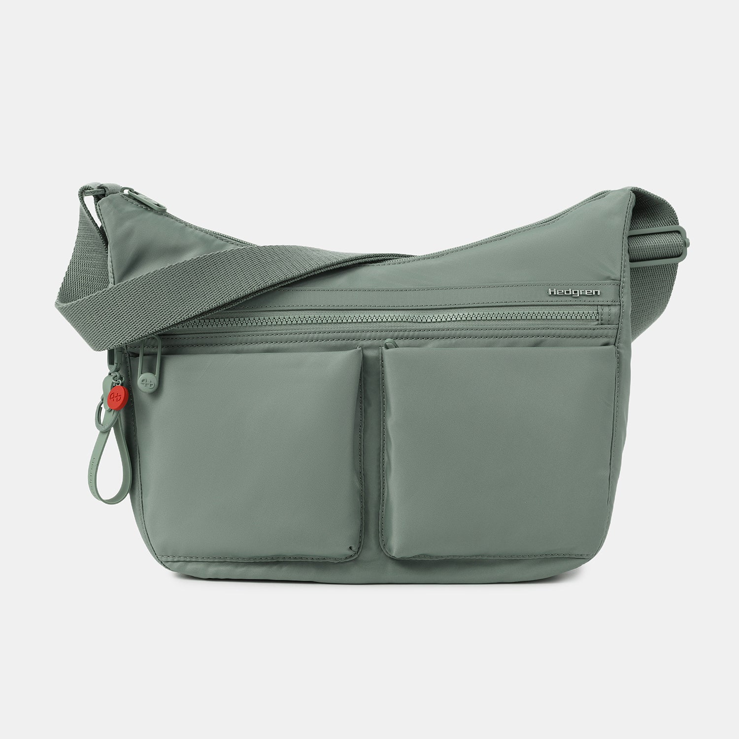 ALEX | Sac bandoulière grand format A4 + RFID | 100 % RPET recyclé