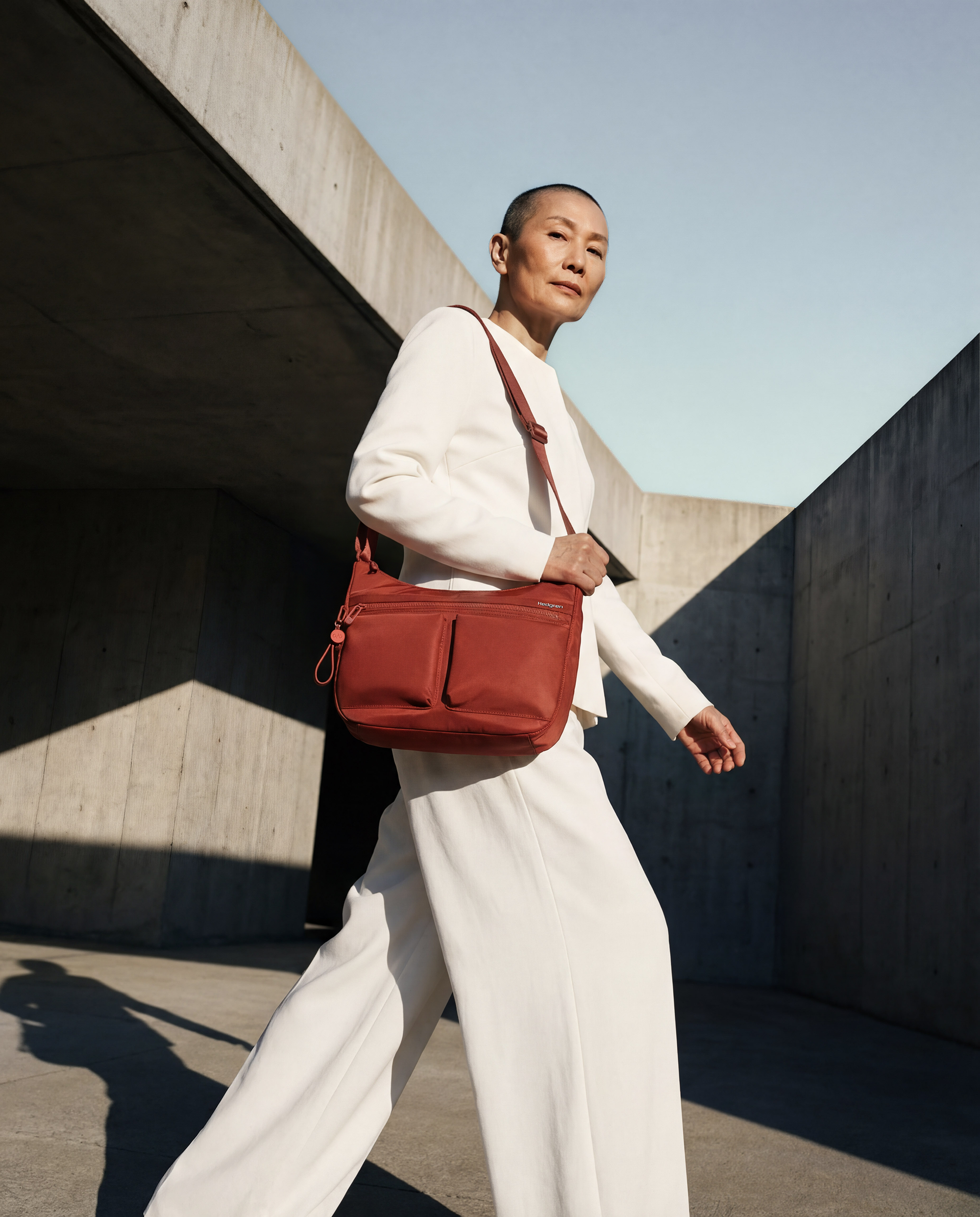 ALEX | Large Crossbody A4 + RFID | 100% Recycled RPET