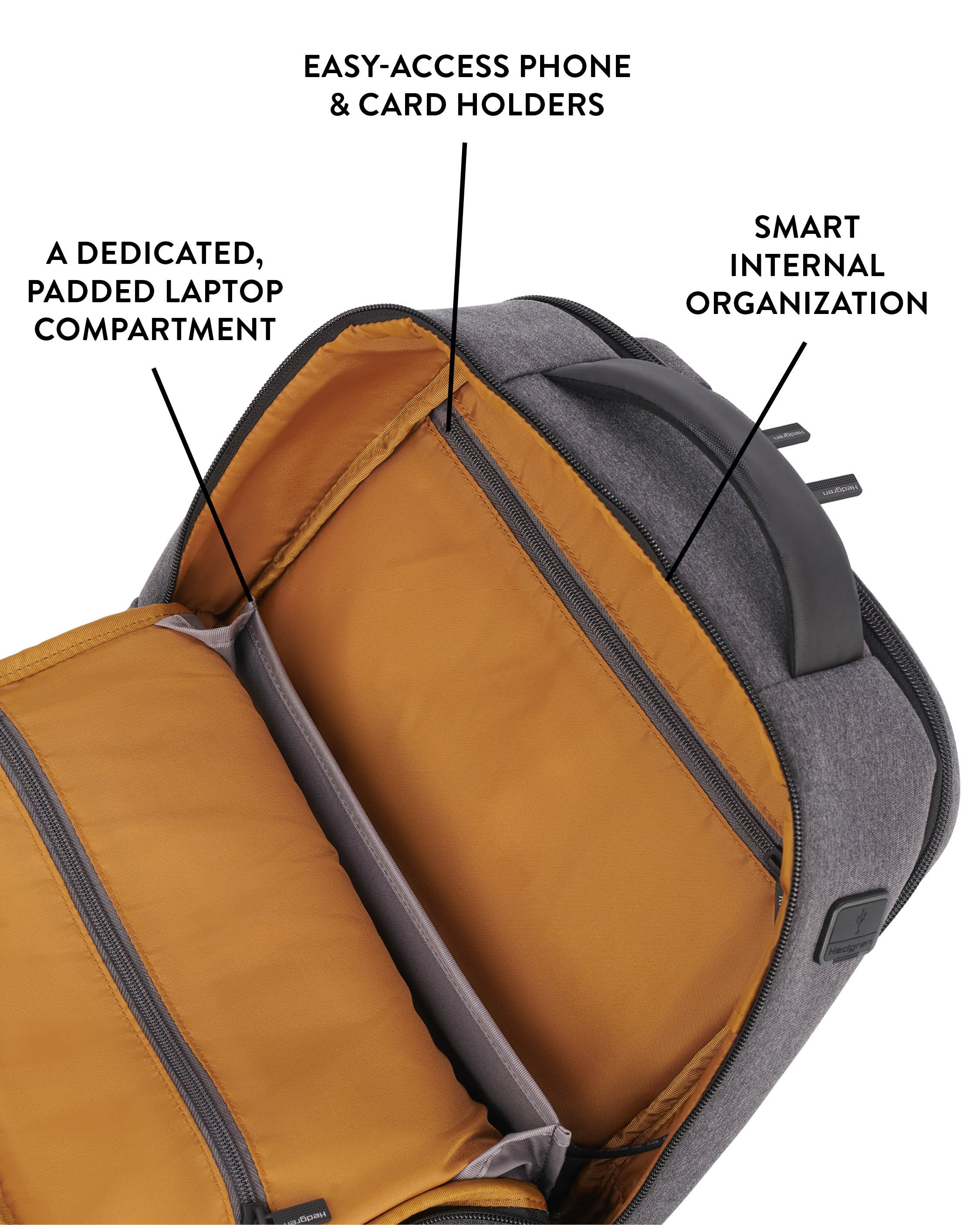 SCRIPT | Rucksack 2 Fächer 15,6" + RFID