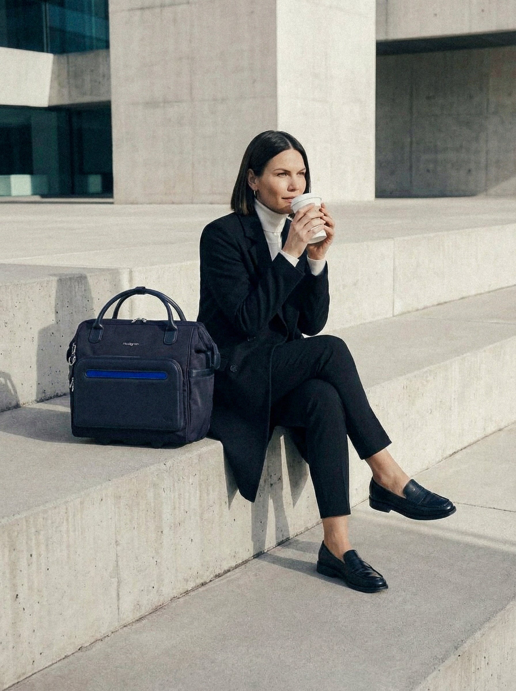 VENTI | Laptop bag with wheels 15.6" + RFID