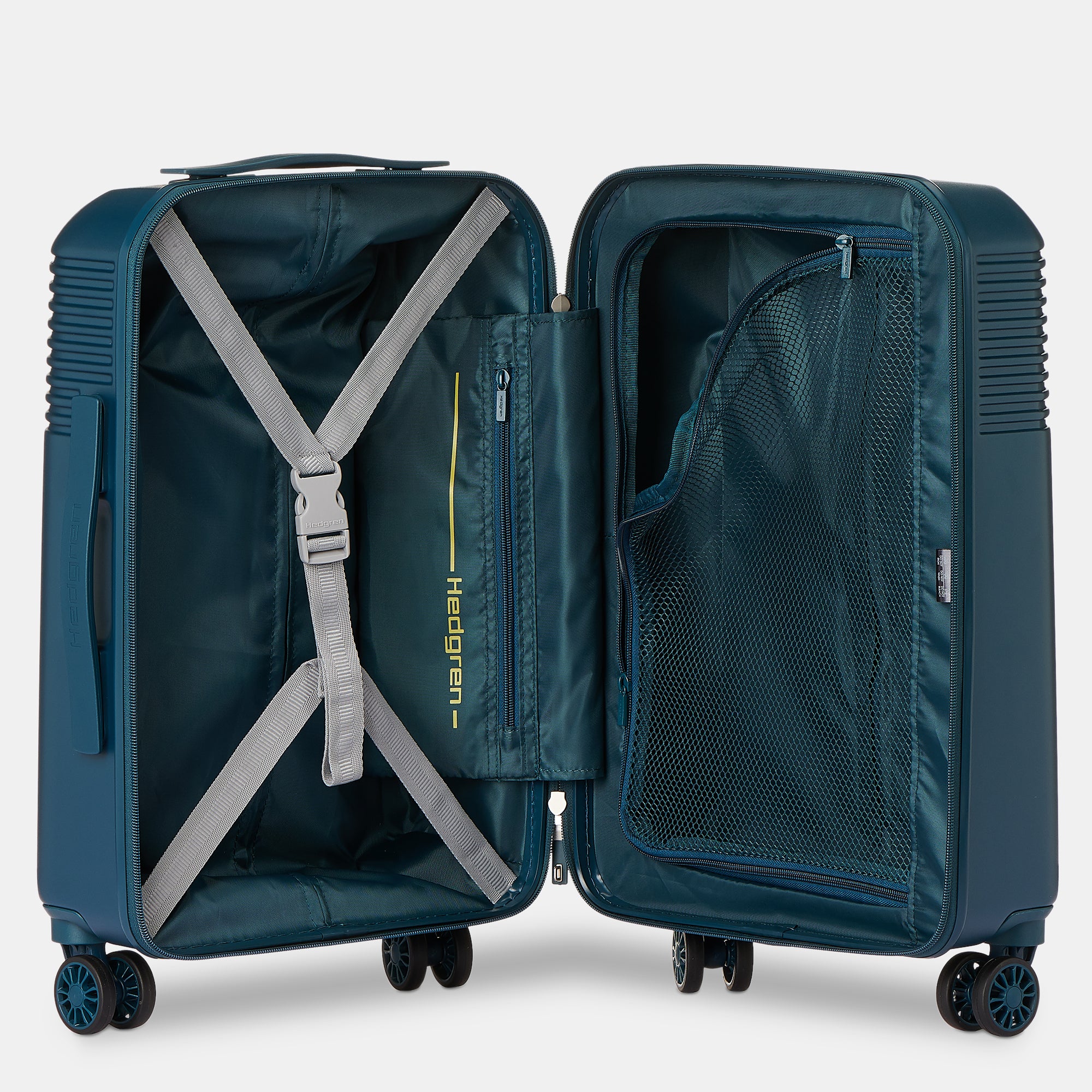 Stripe S Companion Travel Suitcase|Lineo Collection|Hedgren