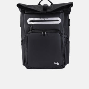 Hub Backpack Black Commute Bike Collection Hedgren Official Hedgren Store