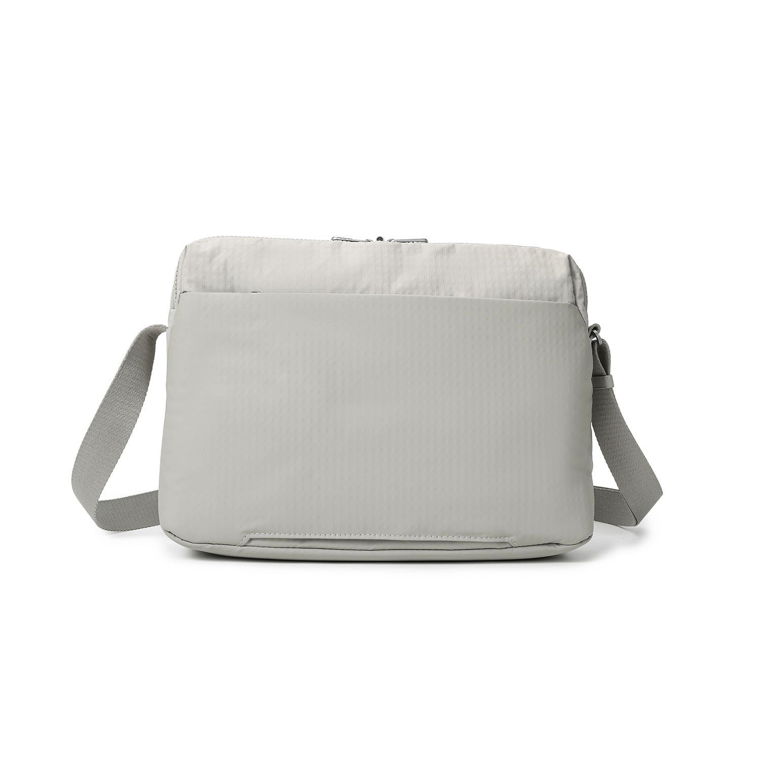 Unisex Mori Horizontal Crossover Bag Pussywillow Grey | Furo