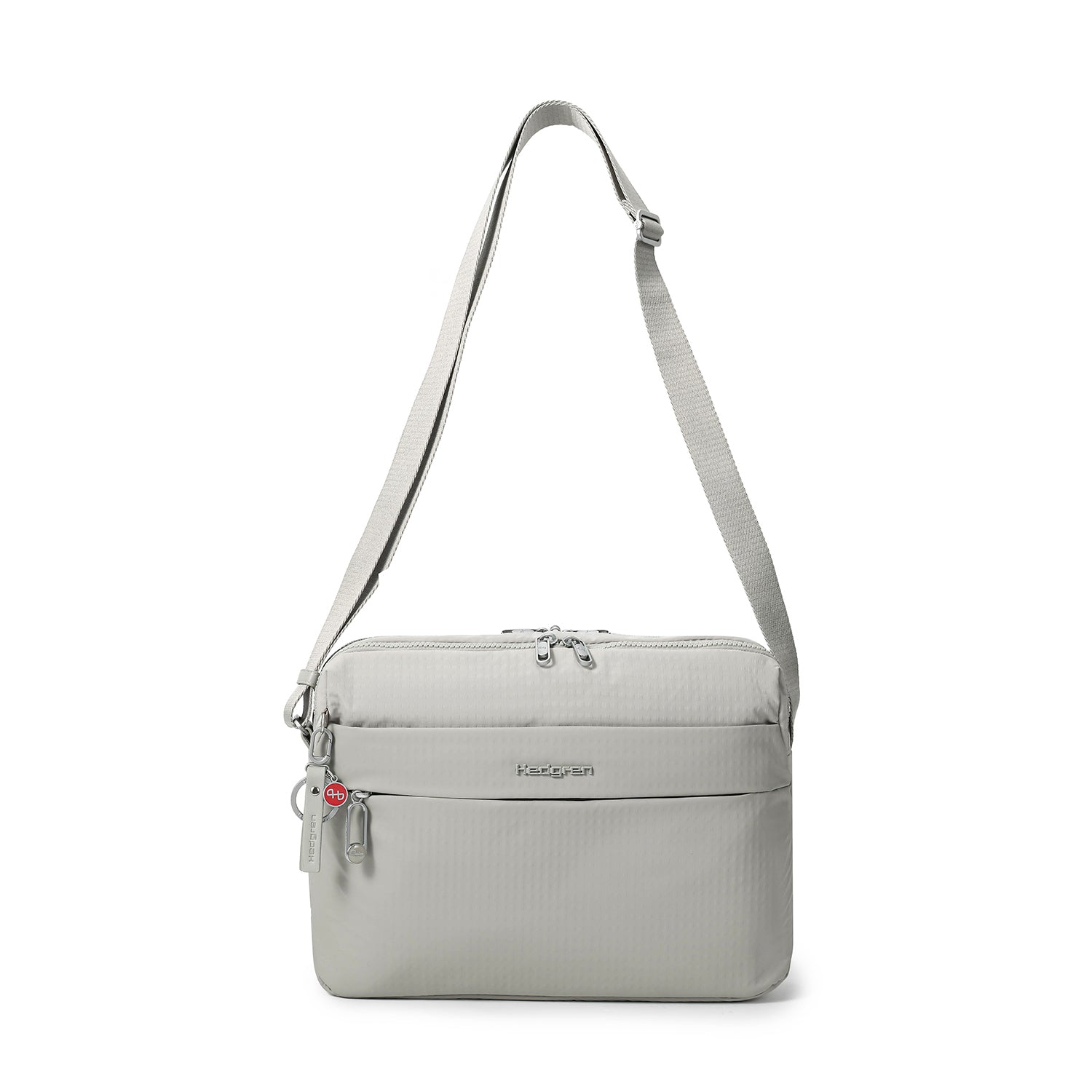 Unisex Mori Horizontal Crossover Bag Pussywillow Grey | Furo