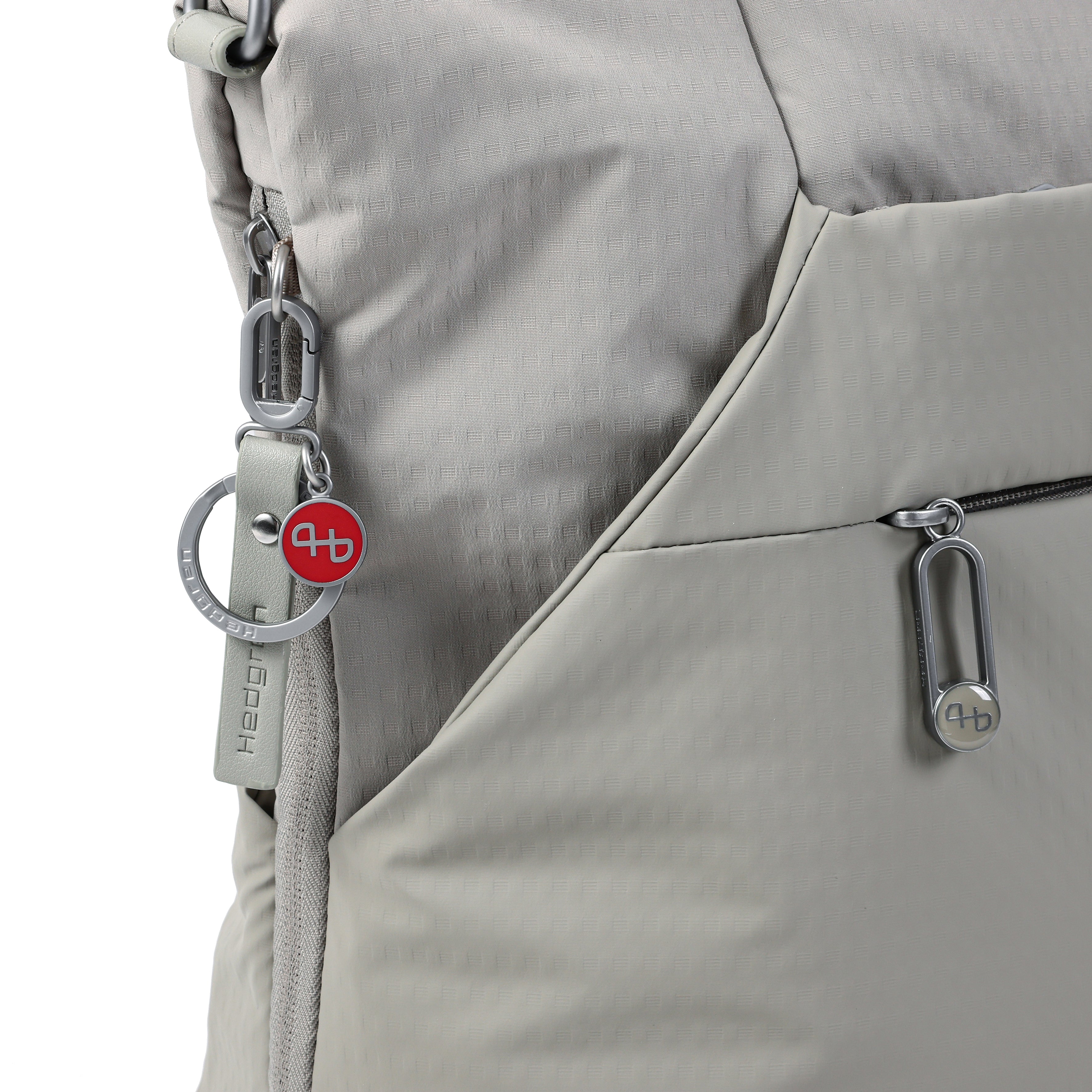 Unisex Kicho Horizontal Tote Bag Pussywillow Grey | Furo