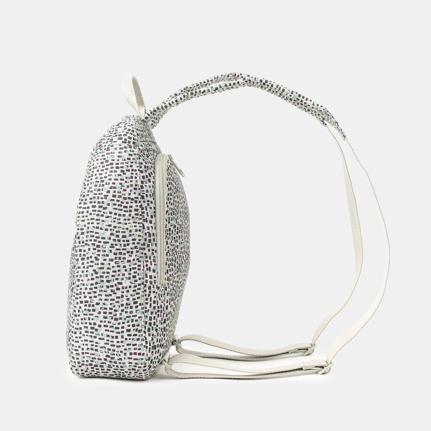 VOGUE | Kleiner Rucksack + RFID | 100 % recyceltes RPET