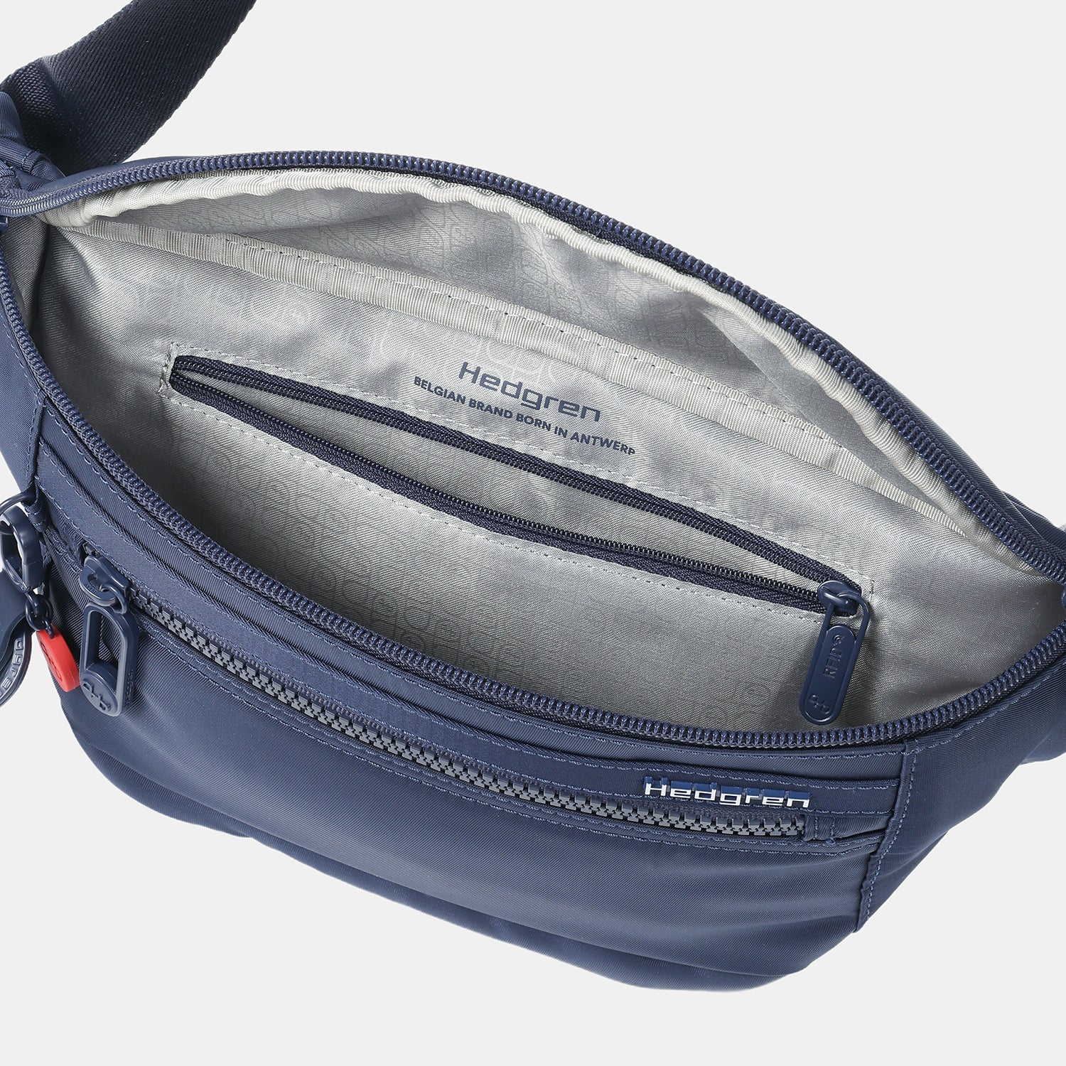 ZIVA | Sac banane et bandoulière + RFID | 100 % RPET recyclé