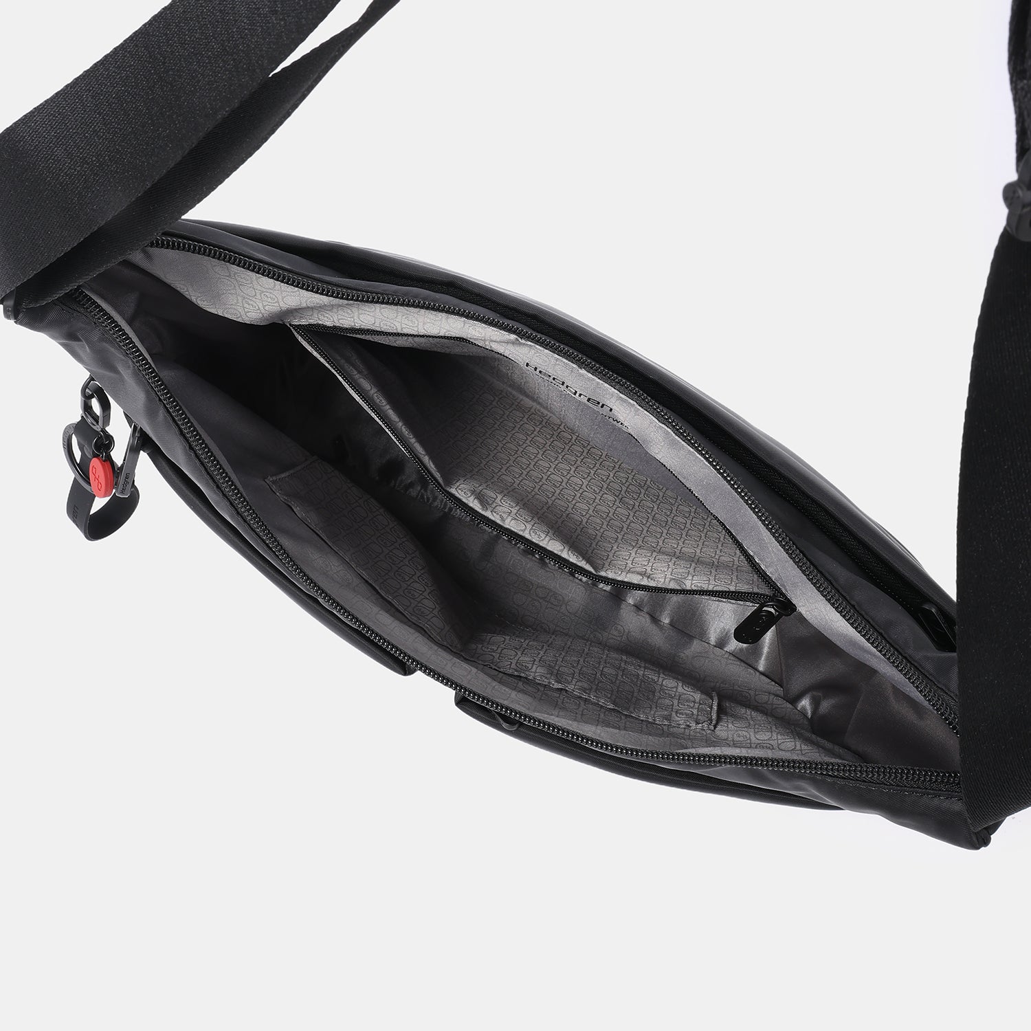 ALEX | Large Crossbody A4 + RFID | 100% Recycled RPET