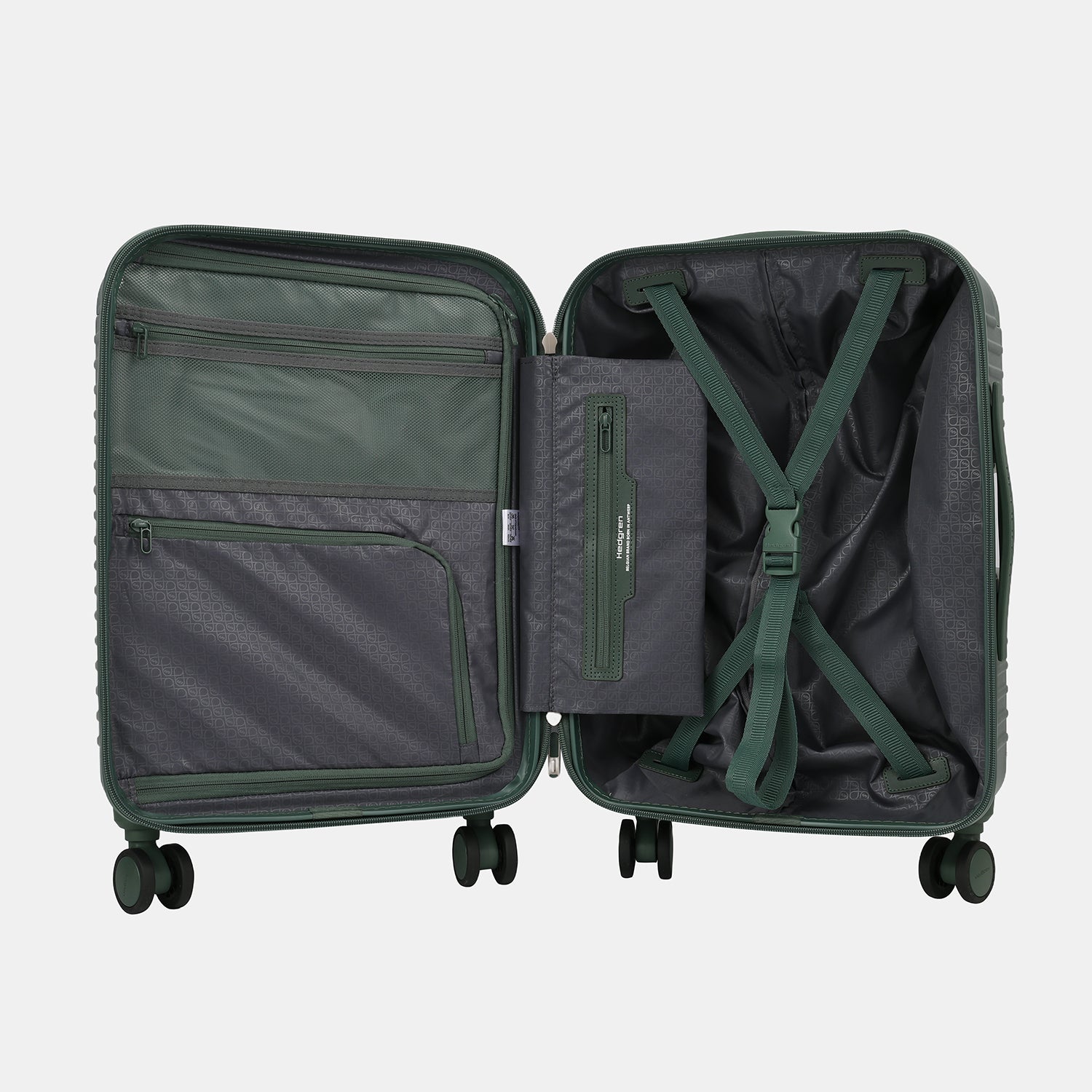 YUNO S FP | Kabinen-Trolley 55 cm + Vordertasche + TSA